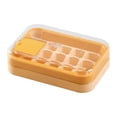thumbnail image 4 of YoGold Ice Cube Tray with Lid and Container, BPA-Free, Pack of 15 Ice Cubes, Easy Press to Release The Ice, for Freezer with Container, Tea and Coffee, Bar Accessories Orange, 4 of 6