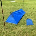 thumbnail image 4 of Ultralight Camping Tent Water 1 Person Shelter Survival easy for Mountaineering Beach Fishing Backpacking Hiking , Blue, 4 of 10