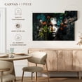 thumbnail image 5 of Elephant Stock Grunge African Charm Wall Art - Horizontal Canvas Wall Art - Living Room Wall Decor - People Canvas - Black And White Decor - 36" x 24", 5 of 8