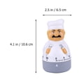 thumbnail image 2 of Nestingho Temporizador Manual De Cocina Con De Chef Caricatura Ecológico, 2 of 8