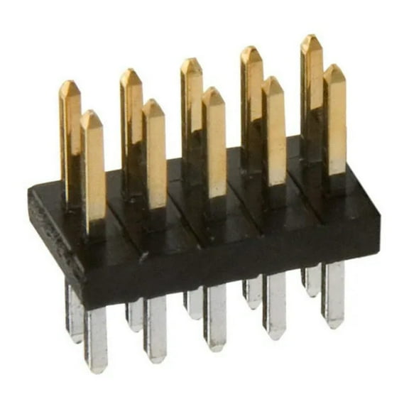 Pack of 2 M50-3500542 Connector Header Through Hole 10 position 0.050 (1.27mm) :RoHS