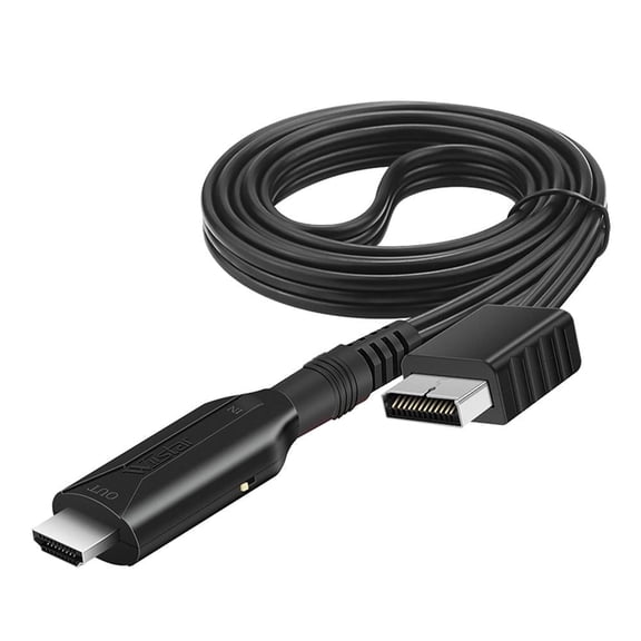 For Playstation 2 PS2 To HDMI-Compatible Adaptor Cable HD RCA AV Audio Video By EKIDAZB