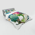 thumbnail image 3 of Ambesonne Colorful Bedding Set 3 Pcs, Underwater Mermaid, Twin XL, Multicolor, 3 of 3