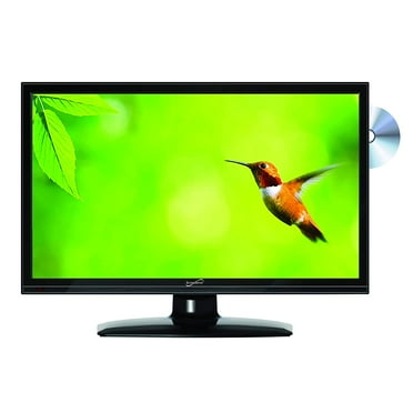SuperSonic SC-1512 1080p LED Widescreen HDTV with HDMI Input, AC/DC Compatible for RVs and Built-in DVD Player