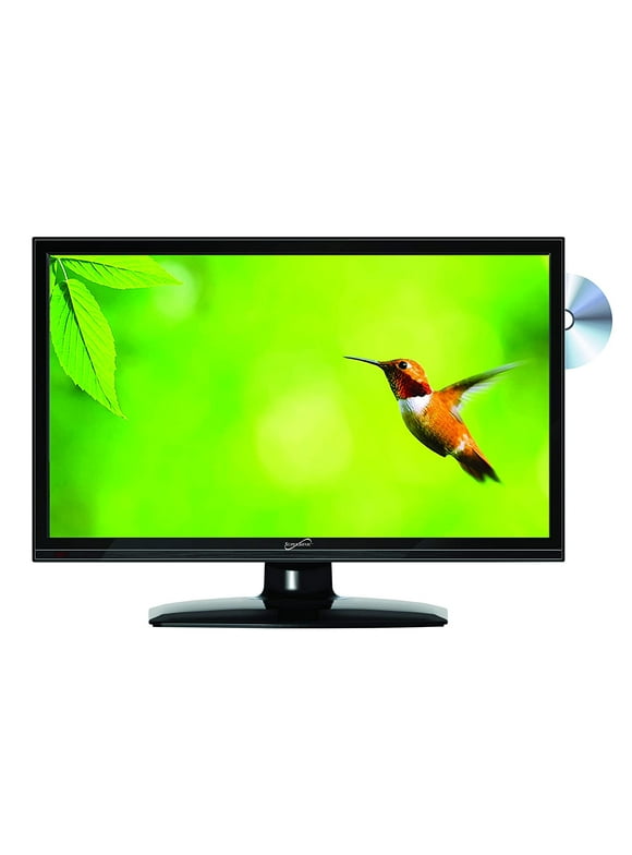 15.6" Supersonic 12 Volt ACDC LED HDTV with DVD Player USB SD Card Reader and HDMI (SC-1512)