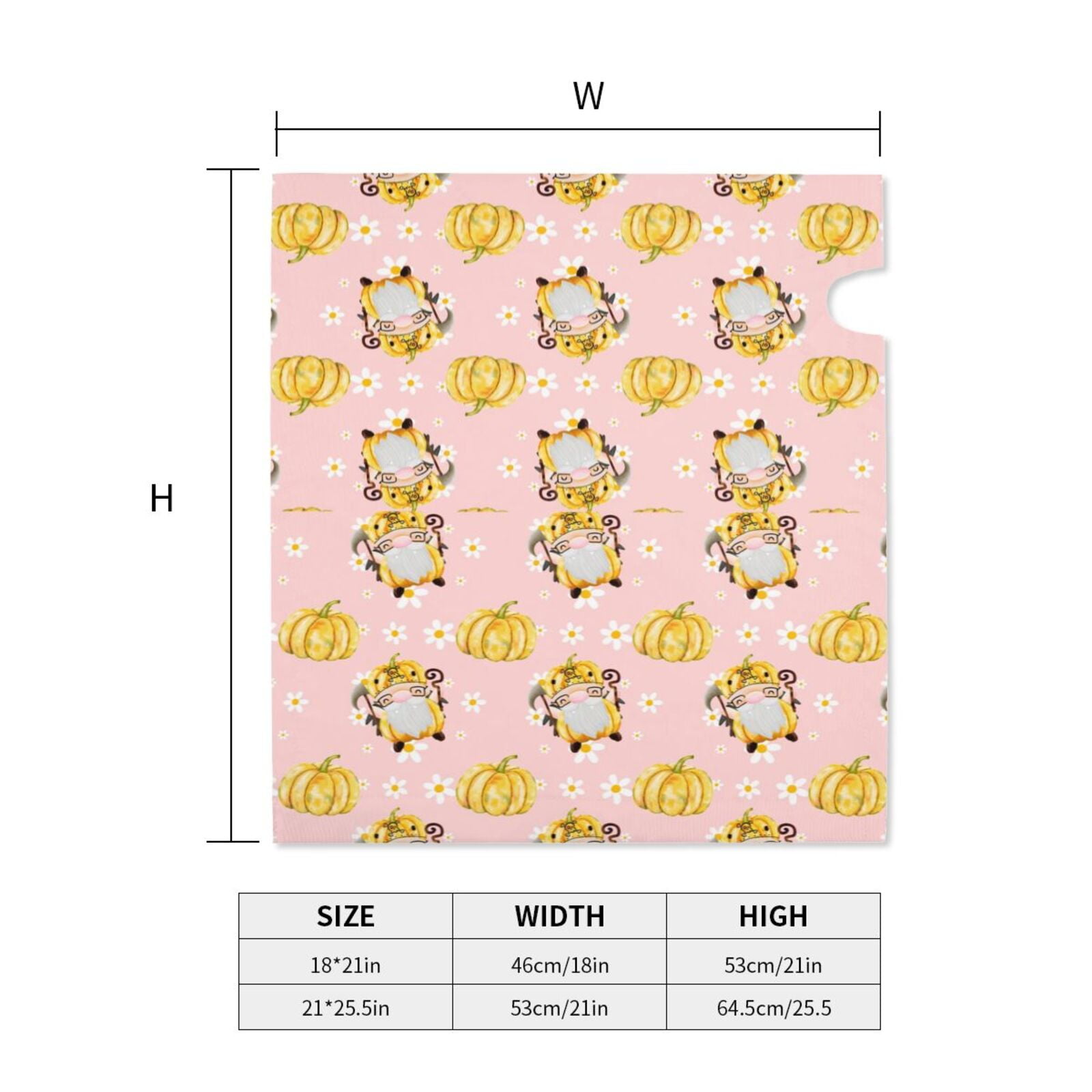 Logiee Watercolor Gnomes Print Post Letter Box Wrap Decor, Mailbox Cover Suitable for Standard Mailbox and Large Size Mailbox,Outdoor Yard Decoration-25.5x21 in