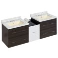 thumbnail image 1 of Imaginations Américaines 61,5 pouces W Vanity Set  Gris, 1 of 1