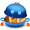 Blue, variant on LIFERUN 6qt Enameled Dutch Oven Cast Iron for Bread Baking, Dome-Shaped Bread Oven Pot, Non-Stick, Easy Cleaning, Red