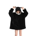 thumbnail image 3 of Yuemengxuan Universal Fashion Warm Hooded Sweater Fashion Printing Mink Wool Home Clothes, 3 of 6