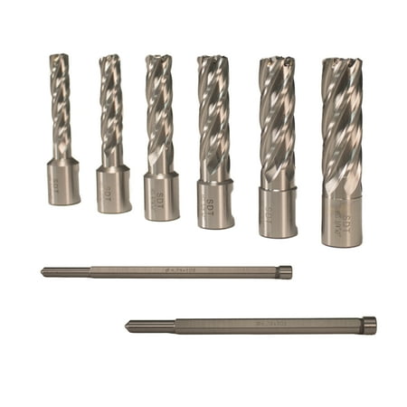 

Steel Dragon Tools® 7 HSS Annular Cutter Kit 2 Depth 7/16 to 3/4