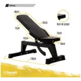 thumbnail image 3 of BANCO INCLINADO CHARLIE FITNESS Banco Inclinado Multiposiciones Charlie, 3 of 4