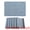 Light Blue, variant on Unique Bargains 6pcs Faux Leather Placemats for Kitchen Light Gray 16.9"x11.8"