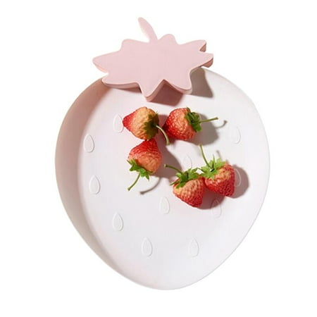 

Heart Shaped Fruit Platter Creative Plate Storage Box Dried Fruit Snack Plate Split Candy Dessert Plate Container