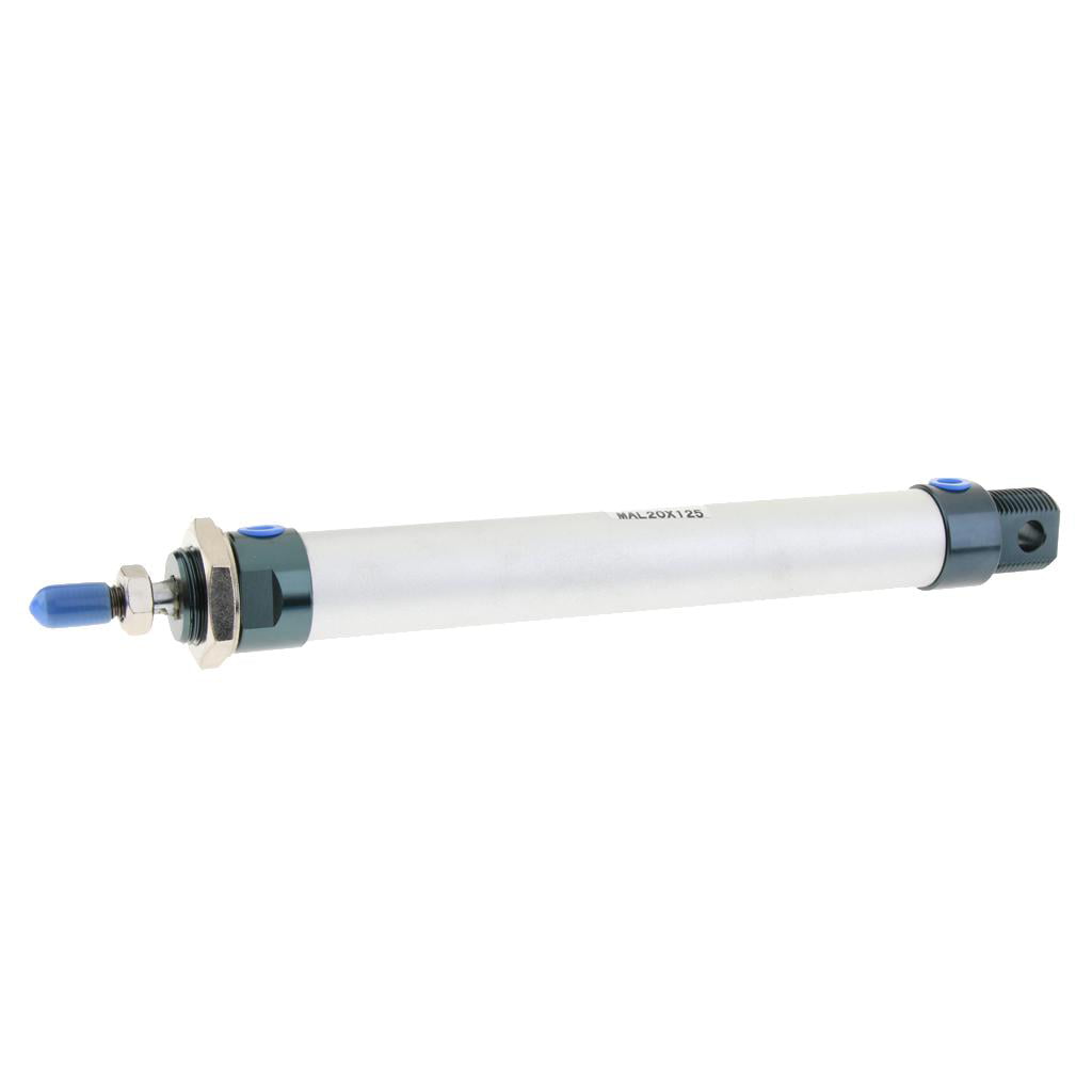 Double Acting Air Cylinders Pneumatic Action 20mm Bore 25-125mm Stroke 100mm Stroke 