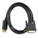thumbnail image 1 of Cable convertidor macho DP macho a DVI-D de 1,8 m compatible con cable adaptador DisplayPort a DVI Full HD 1080P para HDTV Advancent  DZ3933-00, 1 of 2