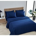thumbnail image 4 of G3 Home 90061 Scarlet Sheet Set, Navy - King Size - 6 Piece, 4 of 5