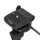 thumbnail image 2 of Portable and lightweight 360 degree rotating mini tripod with quick release plate for camera and phone., 2 of 4