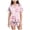 style-02 Light Pink, variant on Teen Girl Pajamas Pajamas for Girls Snug-Fit Girls PJ Set Short Sleeve Tee & Shorts Size 12-13 (Light Pink,12-13 Years)