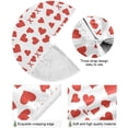 thumbnail image 2 of FMSHPON Valentine's Day Mother's Day Red Heart Love Xmas Christmas Tree Skirt Stand Mat for Holiday Party Decoration Indoor Outdoor 48 inches, 2 of 6