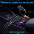 thumbnail image 3 of Inversor de corriente para auto BMK 200W 110V con 2 tomas de CA y 4 puertos USB, 3 of 7