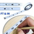 Self Adhesive Tape Measure Accurate Measurements Strong Adhesive