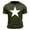 Black, variant on Kaemgyyd Mens Shirts Casual Loose Crew Neck Basic Tee Breathable Short Sleeve Fashion Star Tops Summer Clothes