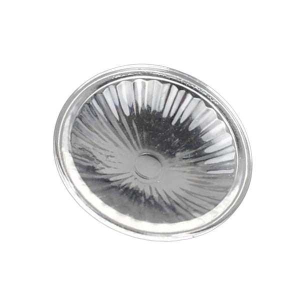 Plato calentador de aceite de repuesto, plato de vidrio, calentador de velas, plato de revestimiento de hoja de loto transparente reutilizable para perfecl Plato calentador de aceite