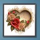 thumbnail image 1 of Pintura de diamante 5D DIY Taladro redondo completo Love Roses Kit Decoración del hogar (NH3675) Hugtrwg Para estrenar, 1 of 9