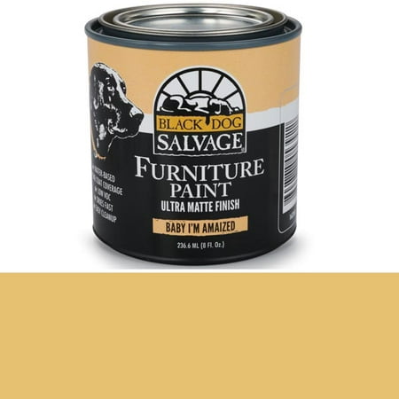 Black Dog Salvage 'Baby I’m Amaized '- Yellow Furniture Paint, 1/2