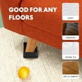 thumbnail image 3 of unbranded 8Ud Protectores Cuadrados Plásticos Negros Para Patas De Muebles Y Sillas, 3 of 7