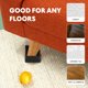 thumbnail image 3 of unbranded 8Ud Protectores Cuadrados Plásticos Negros Para Patas De Muebles Y Sillas, 3 of 7
