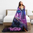 thumbnail image 4 of Manta de franela ultra suave y acogedora de Alexa Bliss para picnic para niños, niñas y adultos, mantas de felpa ligeras y esponjosas para sofá, cama, sofá, sala de estar, 4 of 6