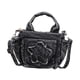 thumbnail image 3 of Bolso de hombro vaquero retro, informal, moderno, práctico y elegante para mujer. Negro, 3 of 9