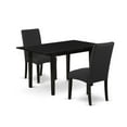 thumbnail image 2 of East West Furniture Dining Table- Dining Chairs, NODR3-BLK-24, 2 of 6