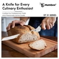 thumbnail image 3 of HUMBEE 12-Inch Offset Bread Knife with Width Wave Teeth (Serrated), Black, DT-31 Series, 3 of 7