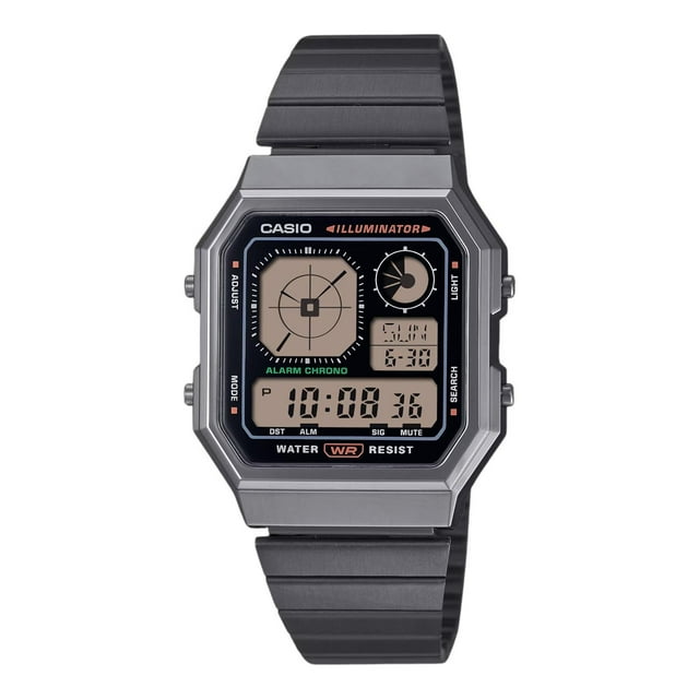 Reloj CASIO A130WEGG-1ACF RETRO-Gris