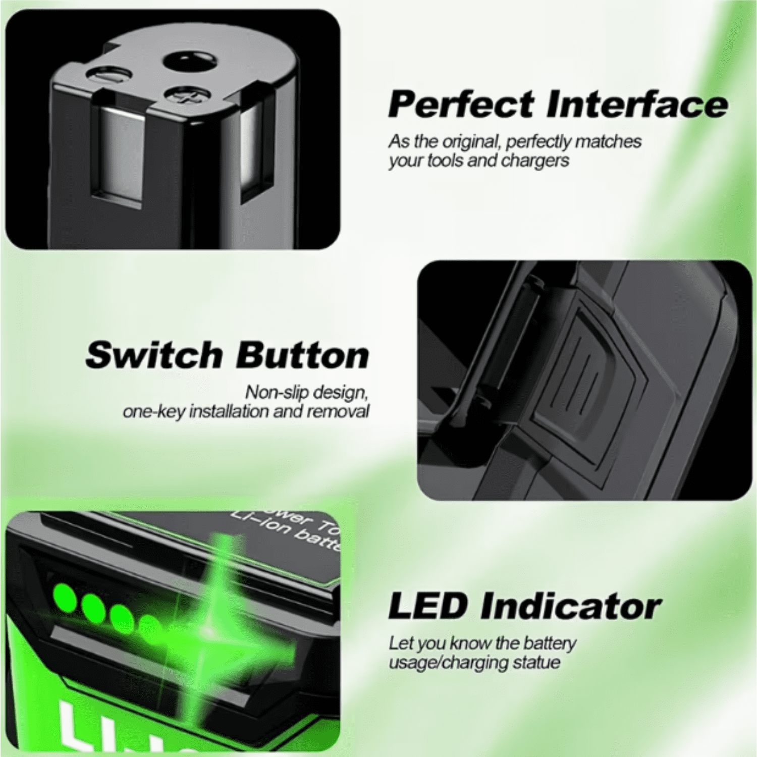 2Pack P108 18V 8.0Ah for Ryobi ONE Plus Battery Replacement P104 P122 cordless power tool Batteries