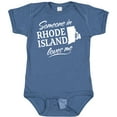 thumbnail image 3 of Inktastic Someone in Rhode Island Loves Me Boys or Girls Baby Bodysuit, 3 of 5