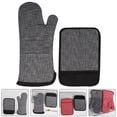 thumbnail image 3 of 1 Set Heat Resistant Glove Placemat Home Mitten Tablemat Kitchen Oven Mat, 3 of 8
