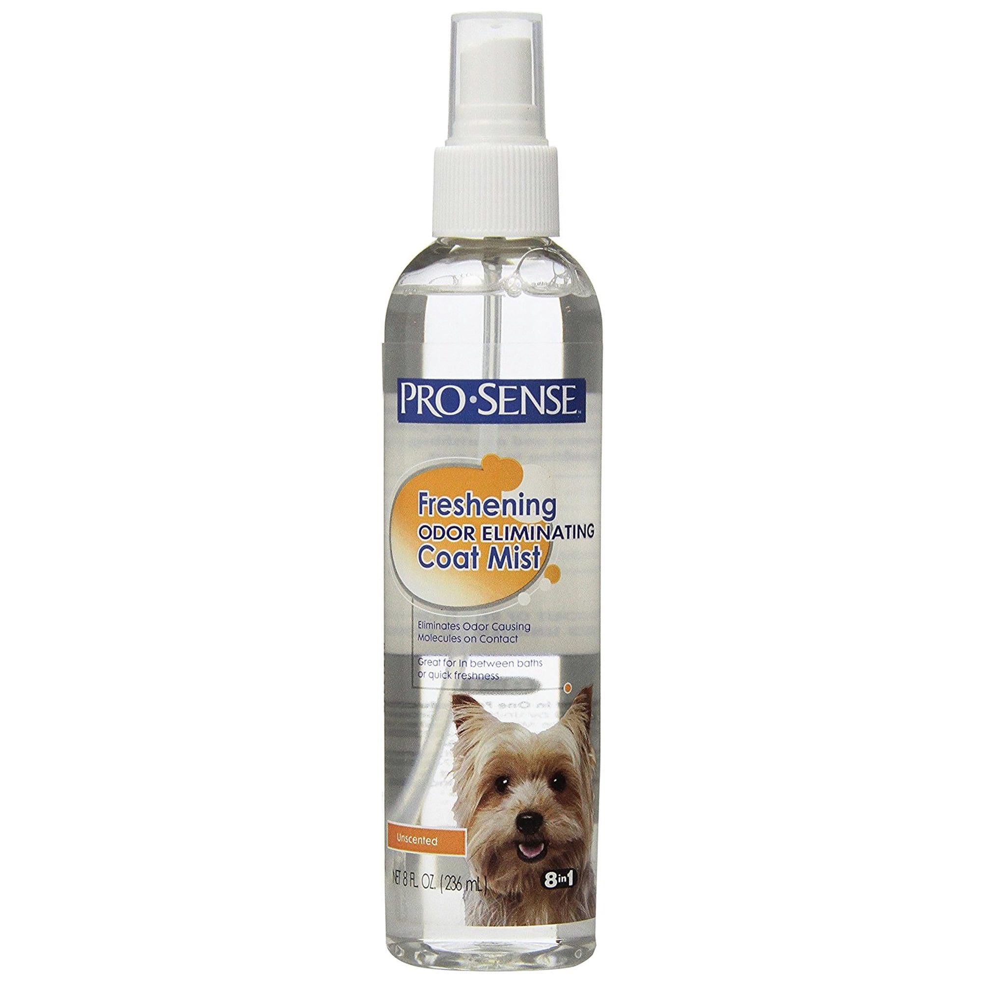 Pro-Sense Unscented Odor Eliminating Freshening Coat Mist, 8 fl oz