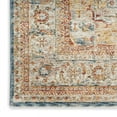 thumbnail image 4 of Nicole Curtis Machine Washable Series 1 Persian Light Blue Multi 6' x 9' Area Rug, (6x9), 4 of 10