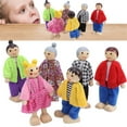 thumbnail image 1 of Personas de Casa de Muñecas, Juego de Casa de Muñecas Familiares de personajes Pequeñas Casa de Muñecas Figuras de Personas Mini Figuras de Personas Muñecas de Casa de, 1 of 7