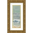 thumbnail image 1 of Shanti, Shima 13x32 Gold Ornate Wood Framed with Double Matting Museum Art Print Titled - Coming Ashore III, 1 of 4