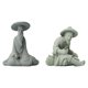 thumbnail image 1 of 2Pcs Fishing Elder Shape Adornment Creative Landscaping Prop DIY Garden Decor, 1 of 4