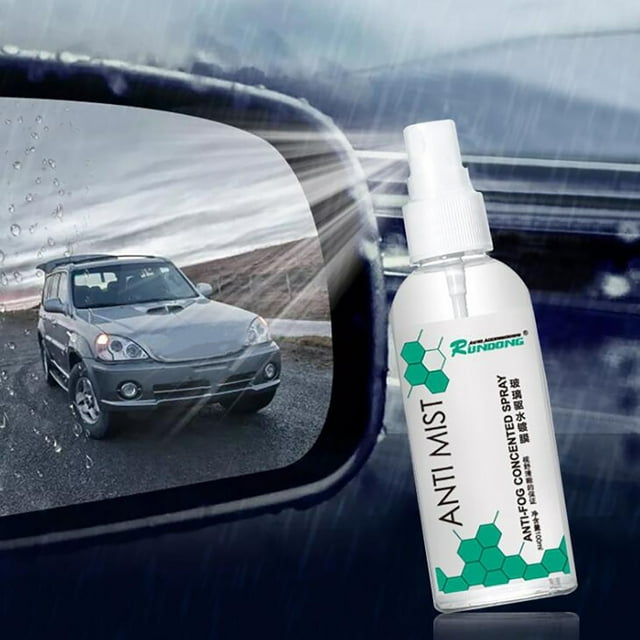 Solution Anti-Buée pour Miroir Clearview, Traitement du Verre 100ML, Formule Non Toxique, Application Facile, pour Pare-Brise et Miroirs, Sécurité Automobile, Anti-Buée, Vision Propre, pour Conduite Quotidienne, Akmoler