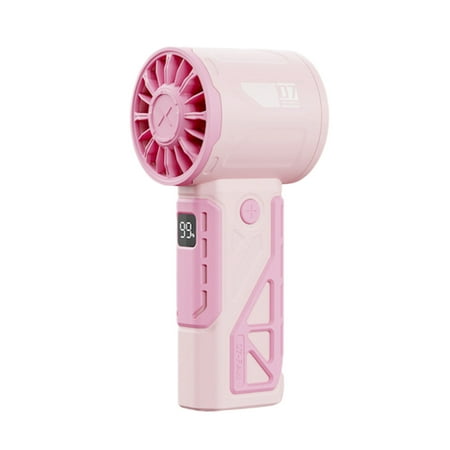 

Avdolw 100-Speed Handheld High-Speed Fan - Outdoor Portable USB Rechargeable Turbo Cooling with Natural Wind Design and Long Working Time