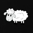 thumbnail image 2 of CafePress - Sheep Maternity T Shirt - Maternity Dark T-Shirt, 2 of 3
