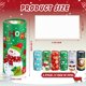 thumbnail image 4 of 12 piezas de soporte para pañuelos de papel para coche de Navidad con pañuelos faciales a granel, caja de pañuelos cilíndrica redonda para viaje, tubos de pañuelos, servilletas, contenedor para, 4 of 6