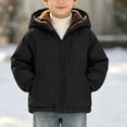 thumbnail image 2 of Posijego 2-9 Years Boys Fleece Lined Coats Warm Fall Winter Outerwear Long Sleeve Hooded Jackets Coats with Pockets, 2 of 6
