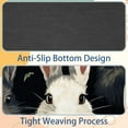 thumbnail image 4 of Rabbit Mousepad 8.3x9.8 Inch Square Non-Slip Rubber Bottom Printed Desk Mat - Suitable for Office and Gaming, 4 of 6